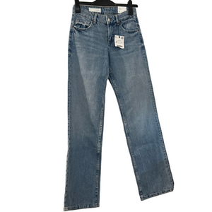 ZARA Light Blue Straight Leg Women's Jeans